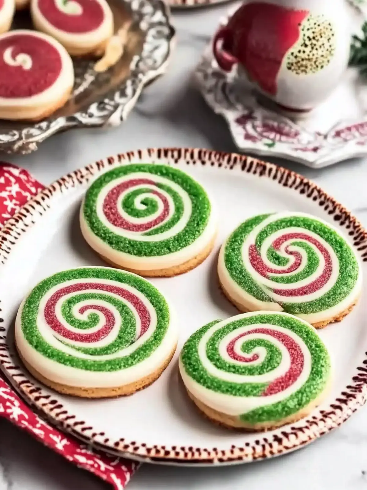 Colorful Pinwheel Cookies for a Festive Holiday Treat 5 Pinwheel Cookies