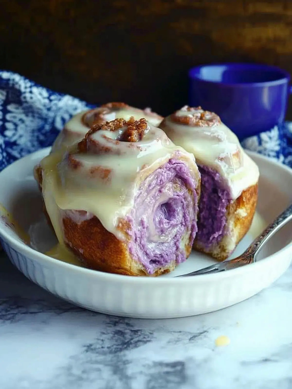 Fluffy and Soft Ube Cinnamon Rolls from Scratch You'll Love 2 Fluffy and Soft Ube Cinnamon Rolls from Scratch