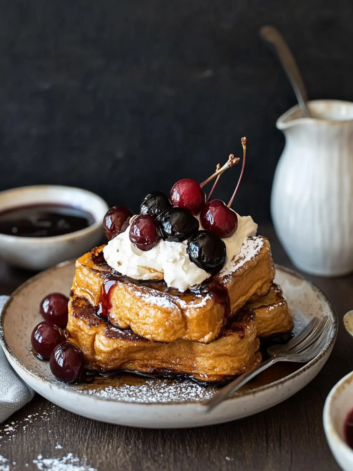 Balsamic Cherry Brioche French Toast for a Perfect Brunch 5 Balsamic Cherry Brioche French Toast