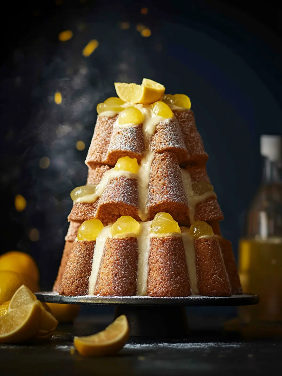 Limoncello Filled Pandoro Tree Recipe You’ll Love to Make 2 Limoncello filled pandoro tree recipe