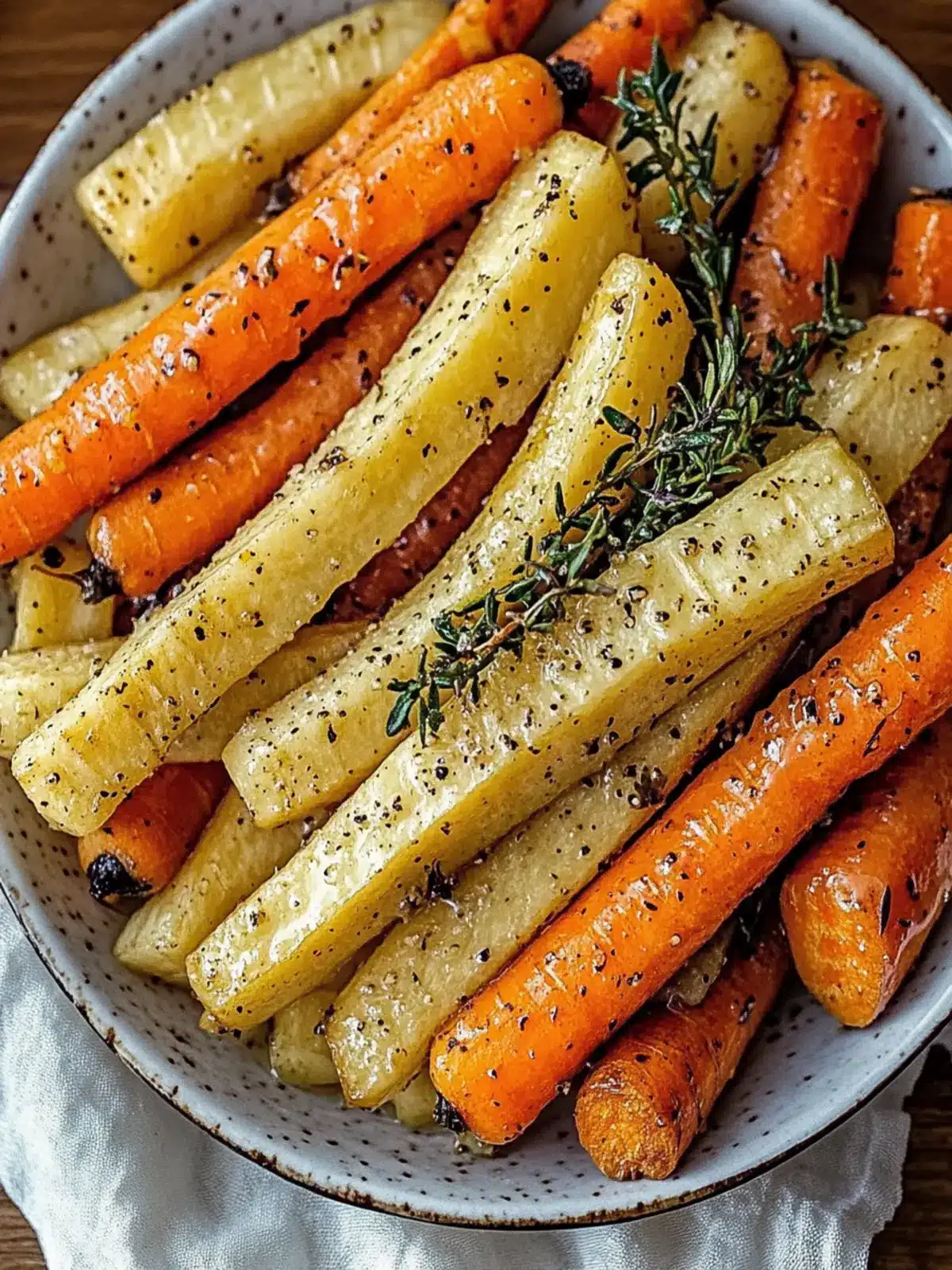 Amazing Parsnip Recipe with Carrots and Maple Glaze