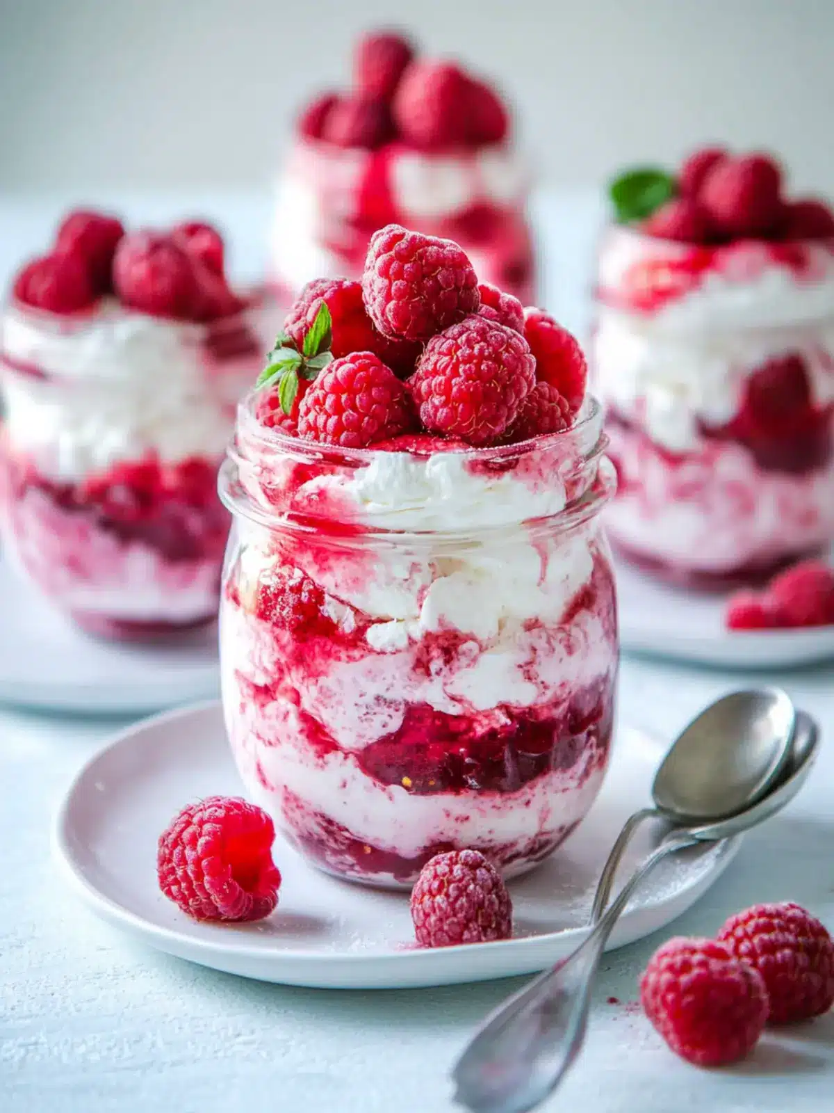 Raspberry Fool with Whipped Mascarpone: A Dreamy Dessert Delight 2 Raspberry Fool with Whipped Mascarpone