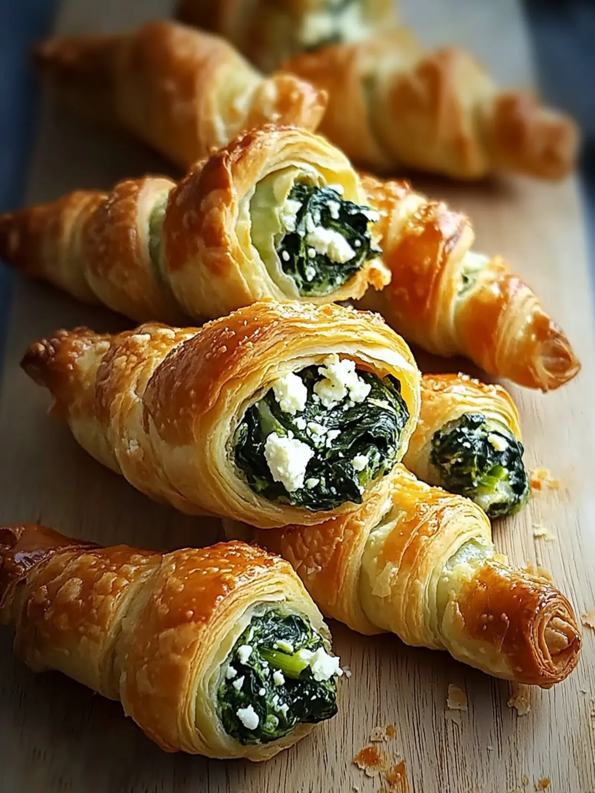 Delicious Spinach Feta Puff Pastry Twists for Easy Entertaining 2 Delicious Spinach Feta Puff Pastry Twists