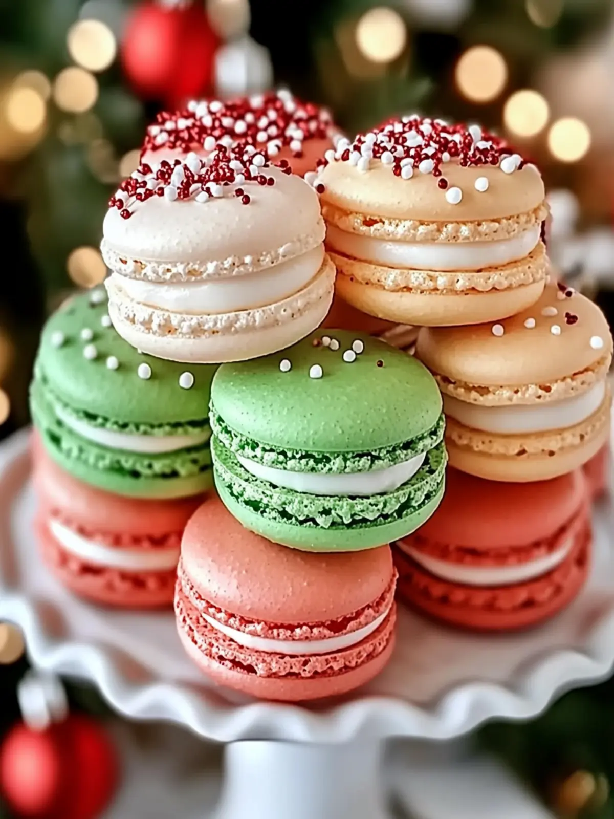 Festive Christmas Macarons: Elevate Your Holiday Dessert Game 3 Christmas Macarons