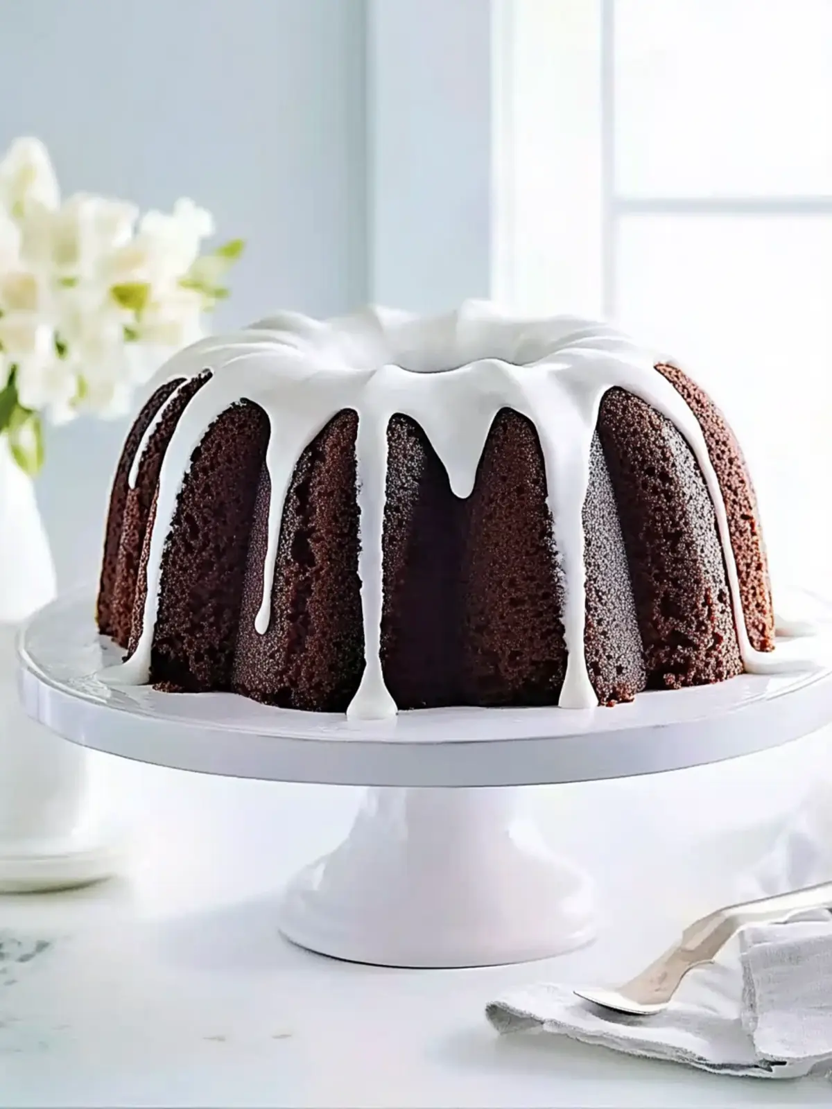 Decadent Triple-Chocolate Buttermilk Pound Cake Recipe 3 Triple-Chocolate Buttermilk Pound Cake