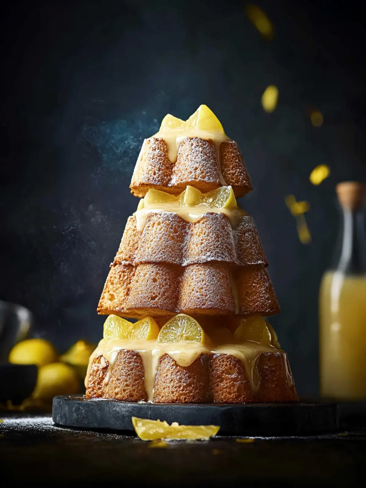 Limoncello Filled Pandoro Tree Recipe You’ll Love to Make 3 Limoncello filled pandoro tree recipe