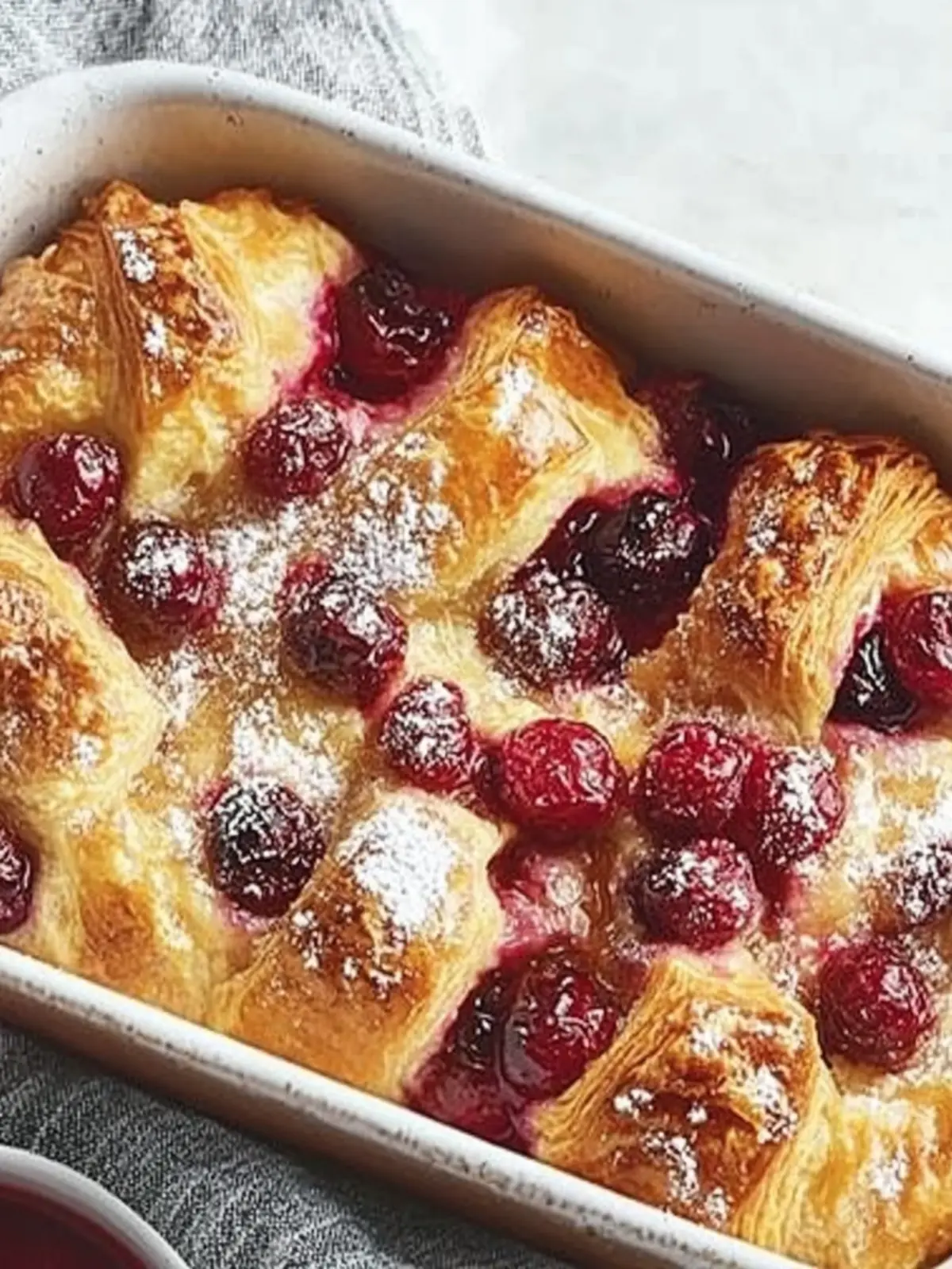 Cranberry Orange Croissant Bake for Cozy Mornings 2 Cranberry Orange Croissant