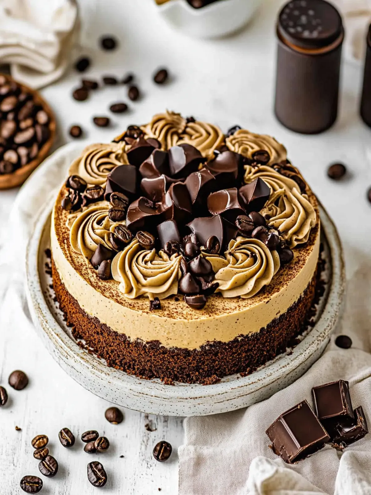 Indulge in Coffee Brownie Cheesecake for Ultimate Bliss 5 Coffee Brownie Cheesecake
