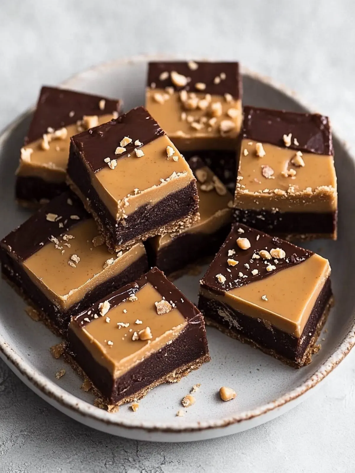 Decadent Vegan Peanut Butter Bars You Can’t Resist 4 Vegan Peanut Butter Bars