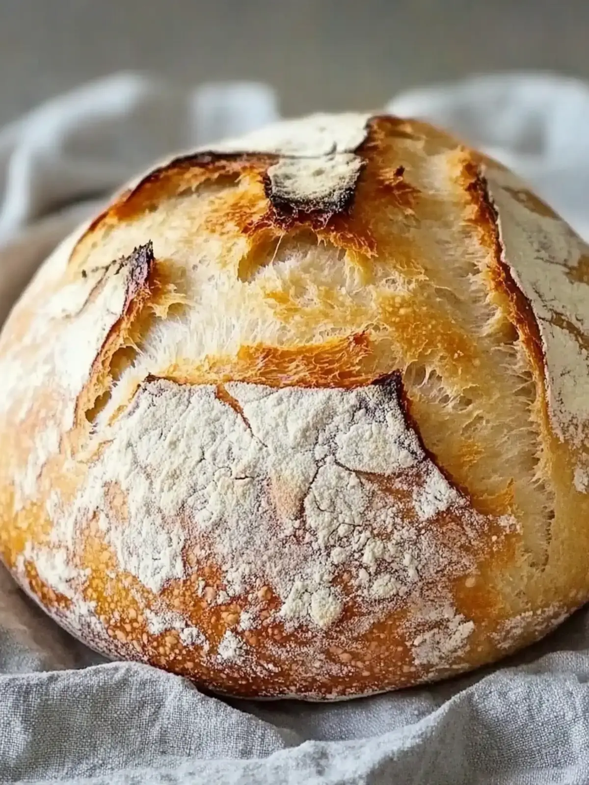 No Knead Gluten Free Bread