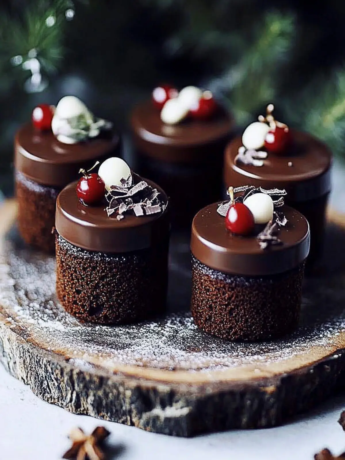Irresistible Spiced Chocolate Gingerbread Mini Cakes Recipe 5 Spiced Chocolate Gingerbread Mini Cakes