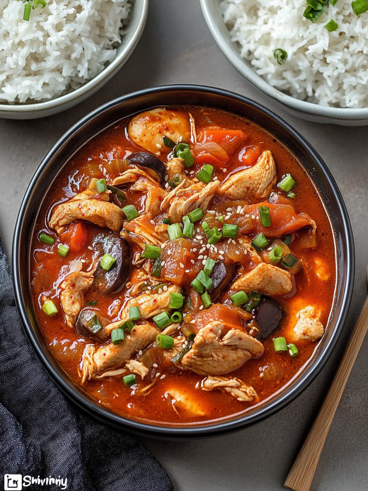 Savory Slow Cooker Korean Chicken Stew for Cozy Nights 4 Slow Cooker Korean Chicken Stew