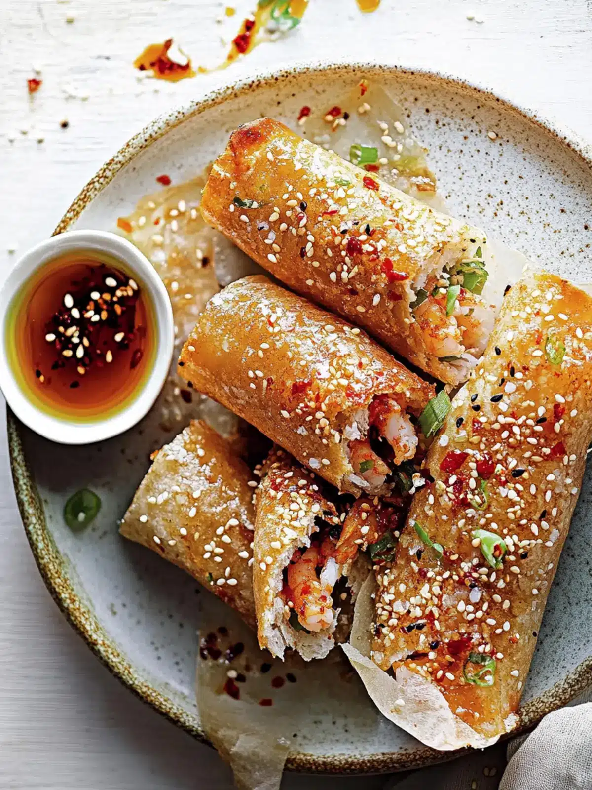 Crispy Sesame Prawn Toasts with Chilli Oil You’ll Love 3 sesame prawn toasts with chilli oil