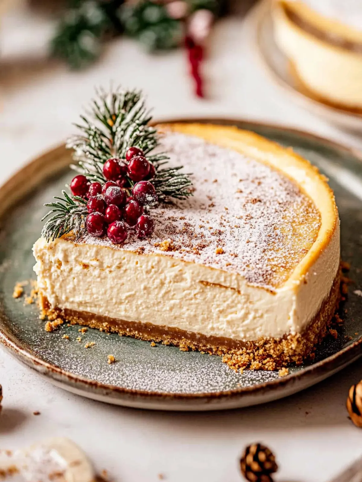 Decadent Eggnog Cheesecake to Wow Your Holiday Guests 3 Eggnog cheesecake