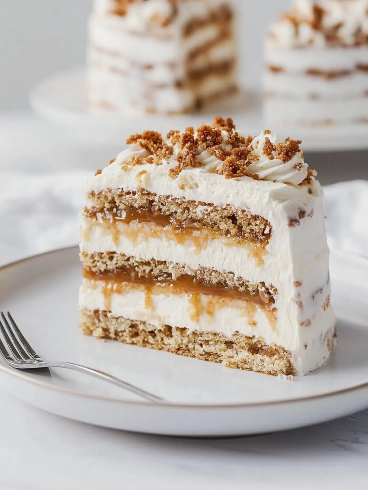 Caramel Crunch Cake That Will Impress Everyone at Home 5 Caramel Crunch Cake