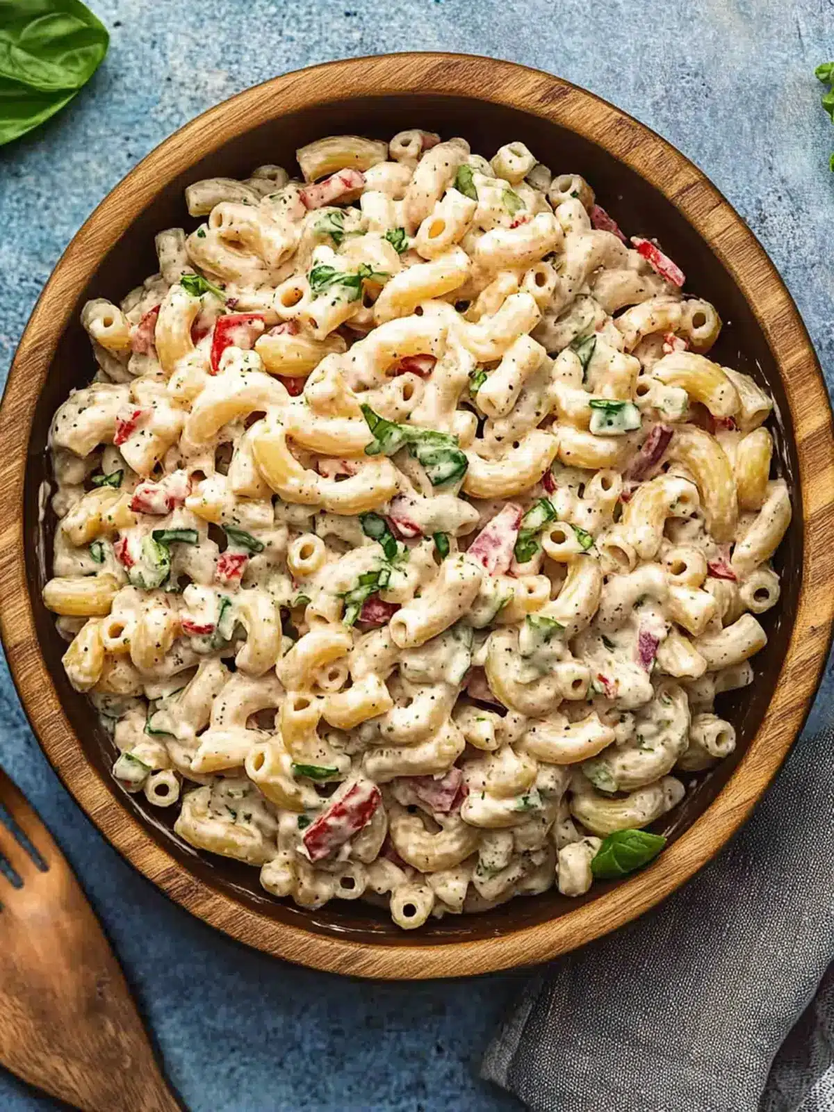 Ultimate Vegan Macaroni Salad That’s Bursting with Flavor 4 Vegan Macaroni Salad