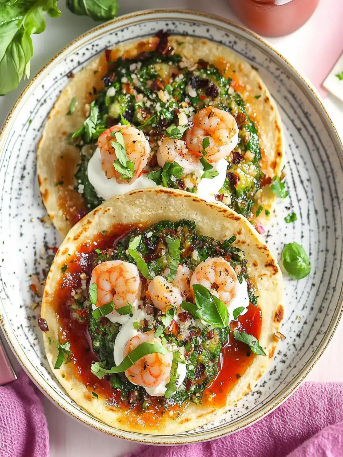 Smash Shrimp Toast Tacos: A Flavor Explosion You’ll Love 2 Smash Shrimp (Prawn) Toast Tacos