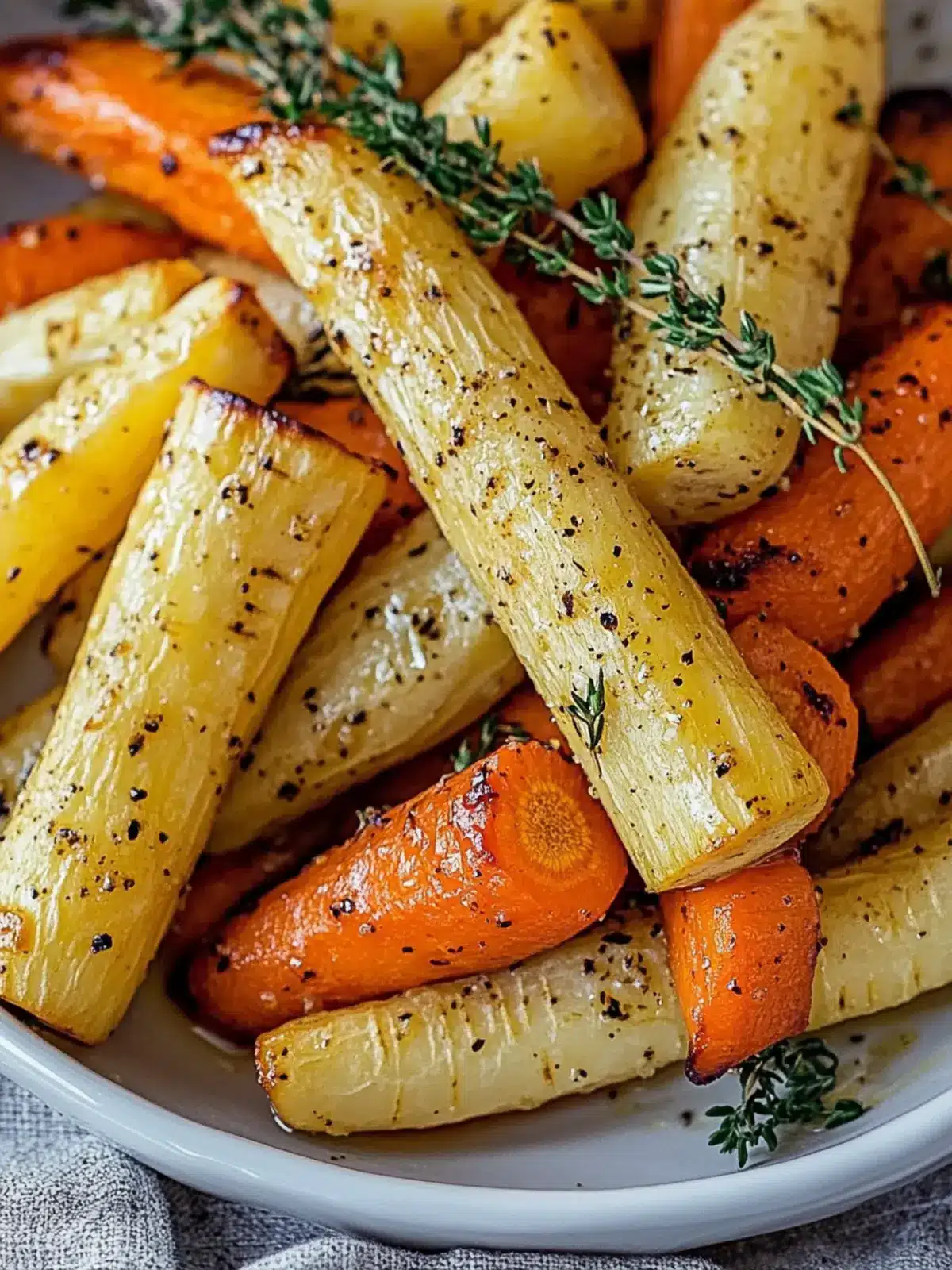Amazing Parsnip Recipe with Carrots and Maple Glaze