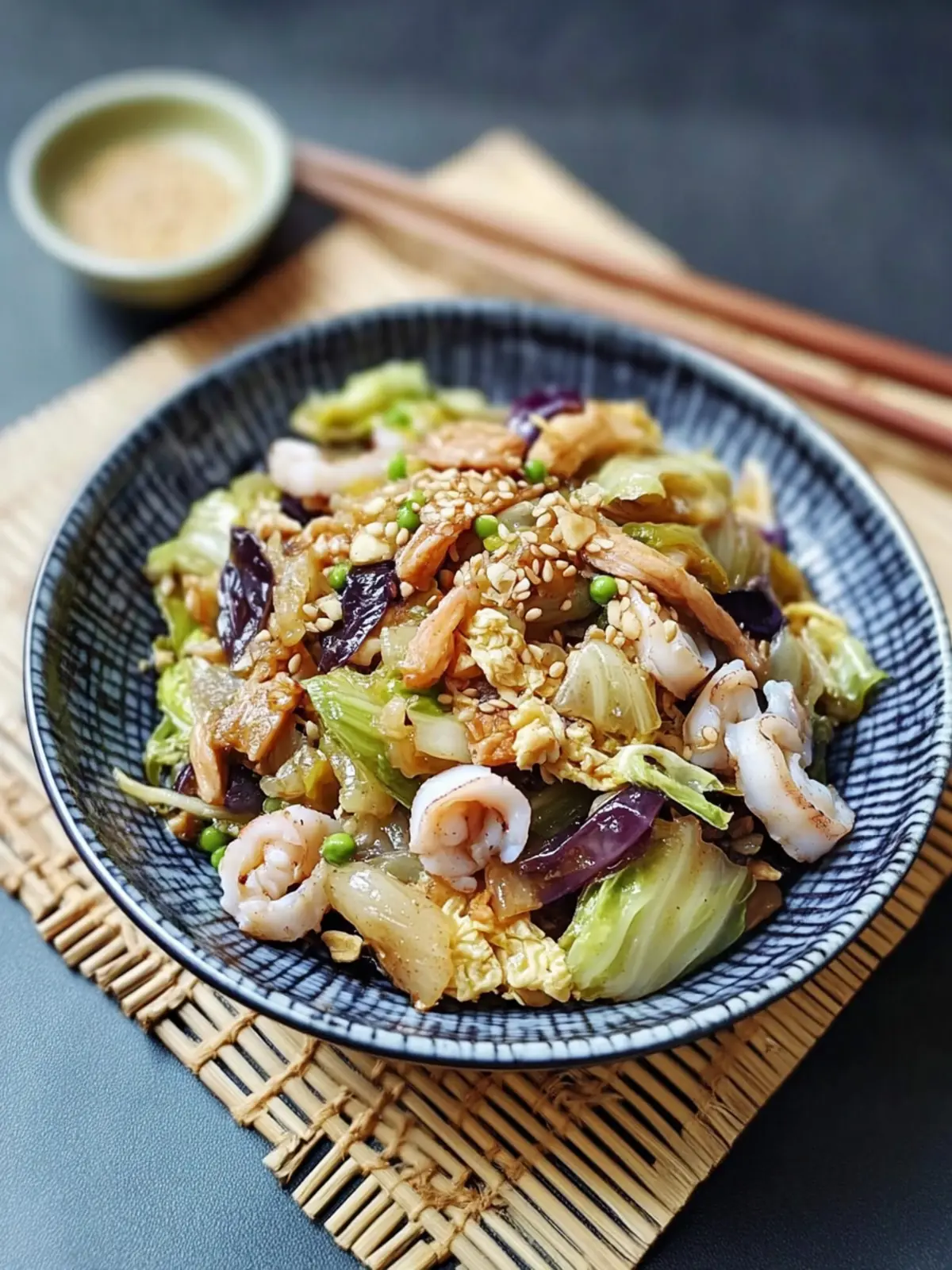 Savory Cabbage and Squid Stir Fry Ready in Just 10 Minutes 5 Cabbage and Squid Stir Fry