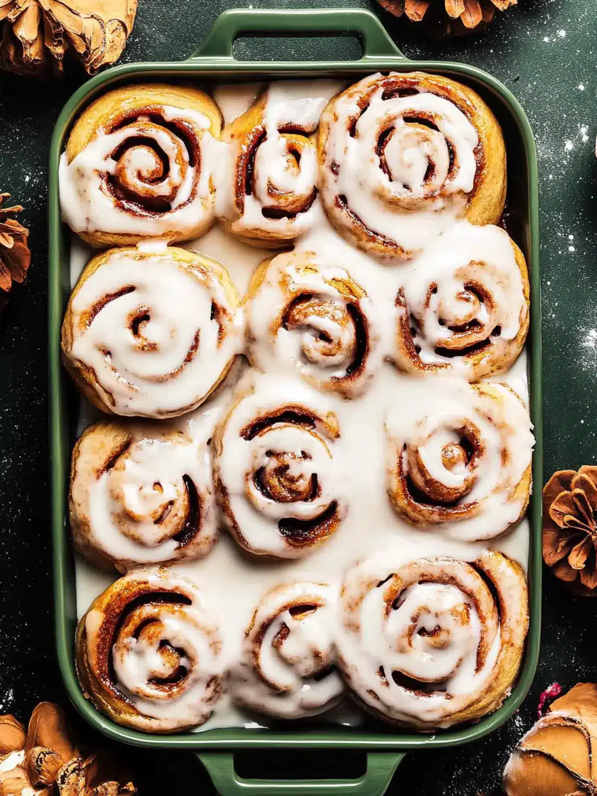 Frosted Gingerbread Cinnamon Rolls: A Cozy Flavor Adventure 5 Frosted Gingerbread Cinnamon Rolls