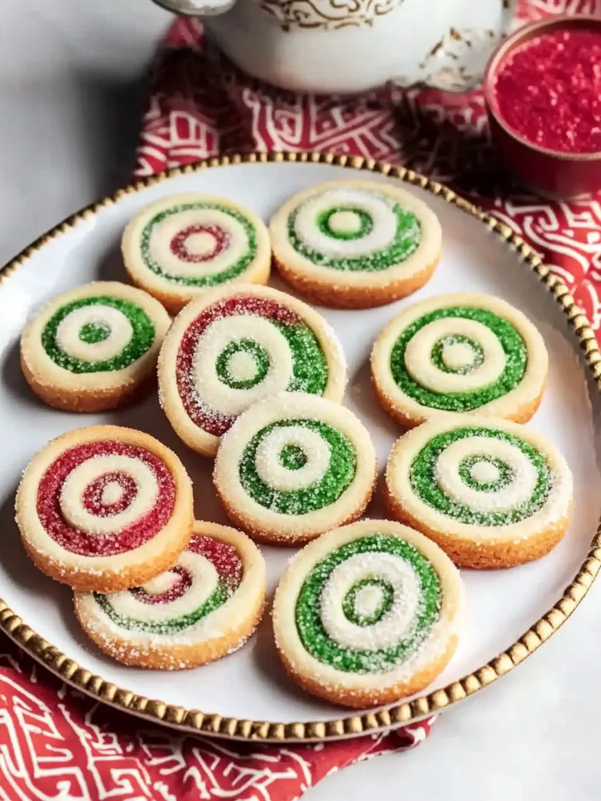 Colorful Pinwheel Cookies for a Festive Holiday Treat 4 Pinwheel Cookies