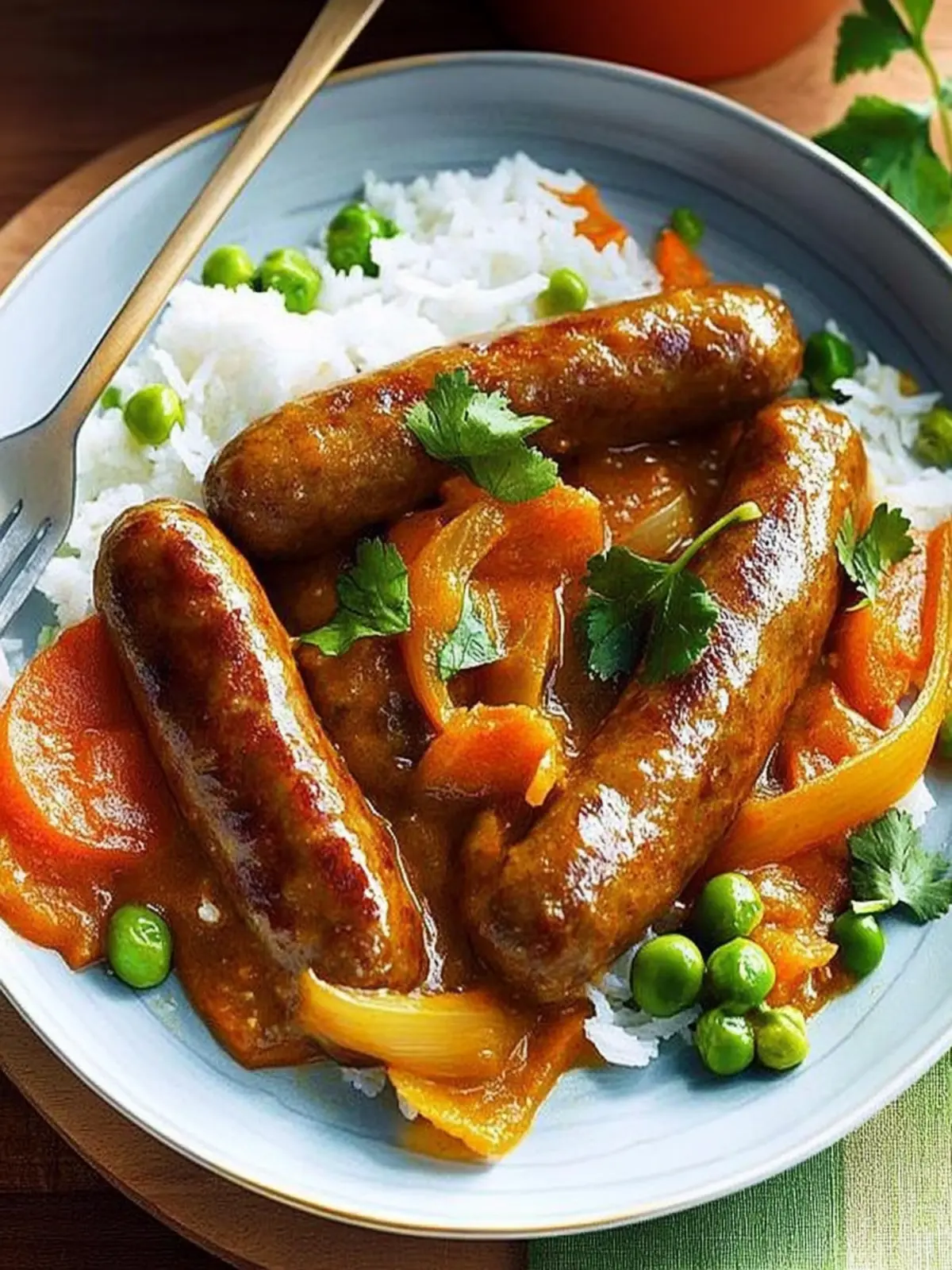 Tasty Curried Sausages That'll Spice Up Family Dinner 2 Curried sausages