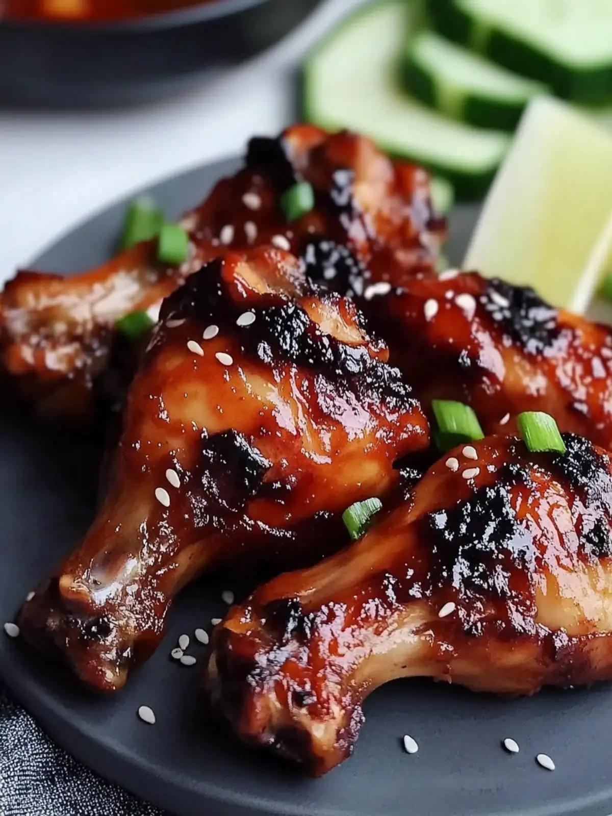 Savory Kalbi Chicken Legs Air Fried: Sweet & Spicy Perfection 5 Savory Kalbi Chicken Legs Air Fried