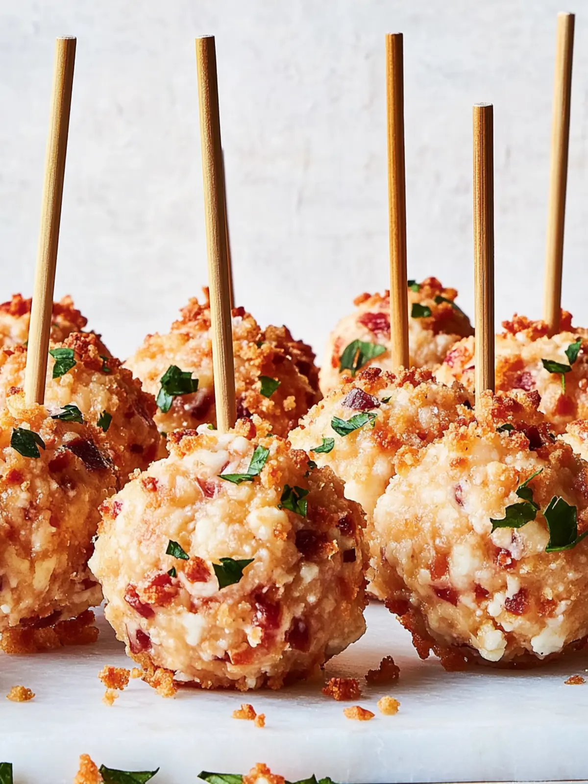 Cheese Ball Bites: Irresistible Creamy Bacon Delights 5 Cheese Ball Bites