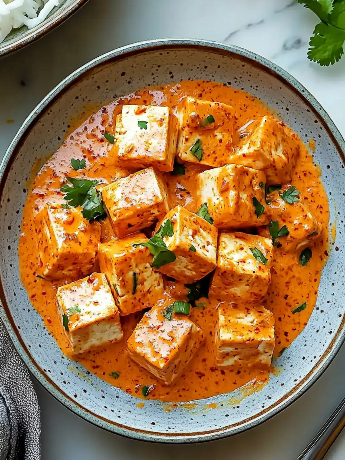 Spicy Tofu with Creamy Coconut Sauce for Ultimate Comfort 2 Spicy Tofu with Creamy Coconut Sauce