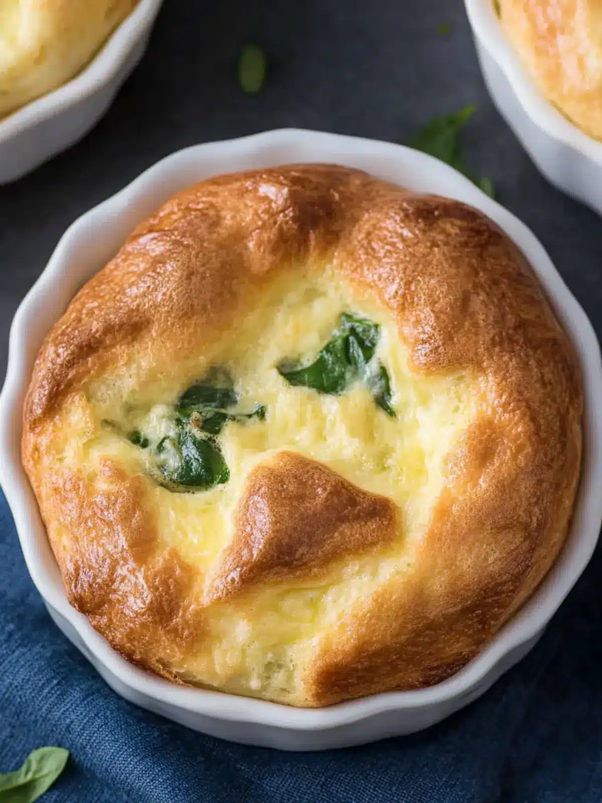 Spinach and Cheese Egg Soufflé for a Delicious Weekend Brunch 5 Spinach and Cheese Egg Soufflé