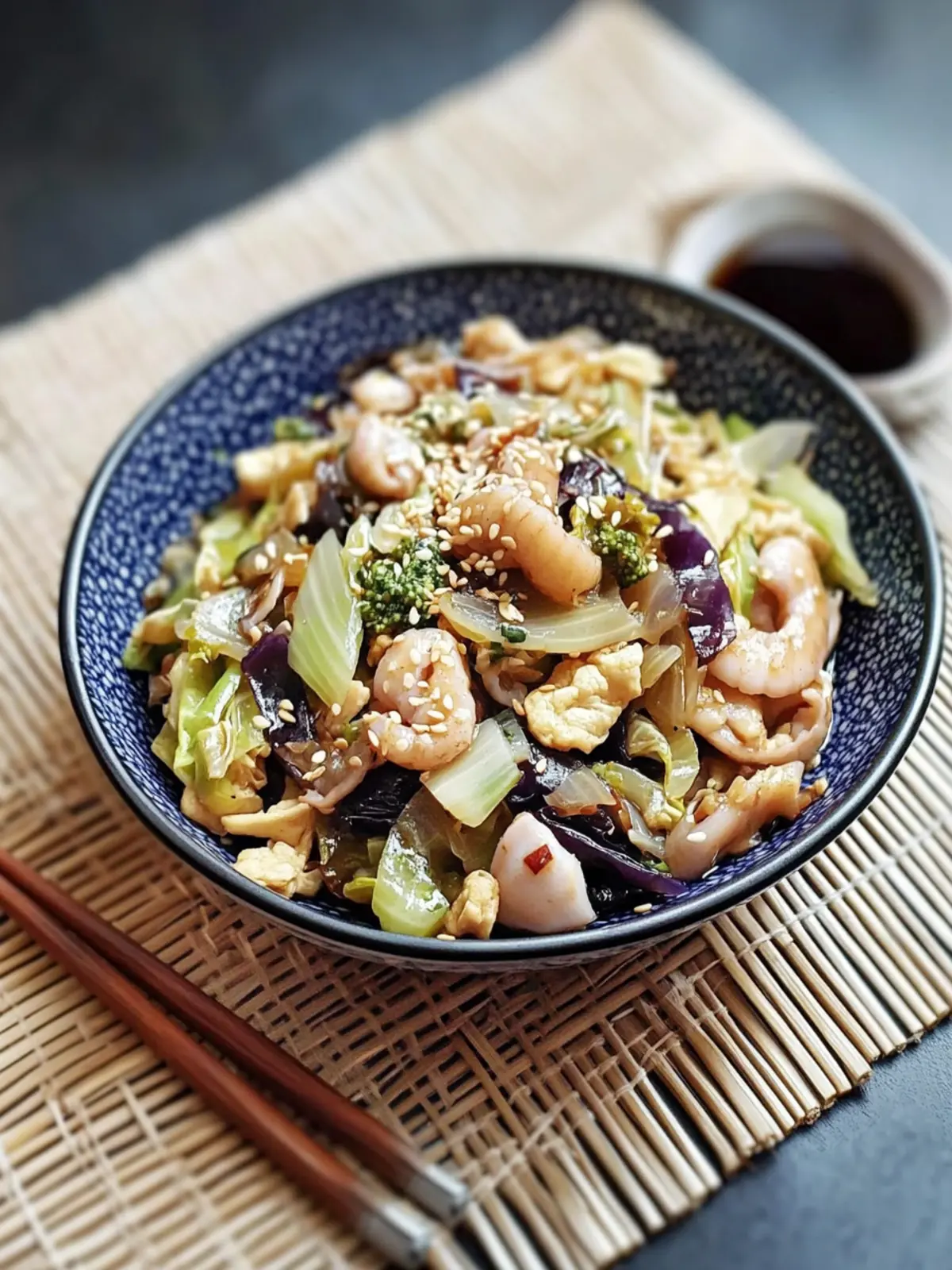 Savory Cabbage and Squid Stir Fry Ready in Just 10 Minutes 2 Cabbage and Squid Stir Fry