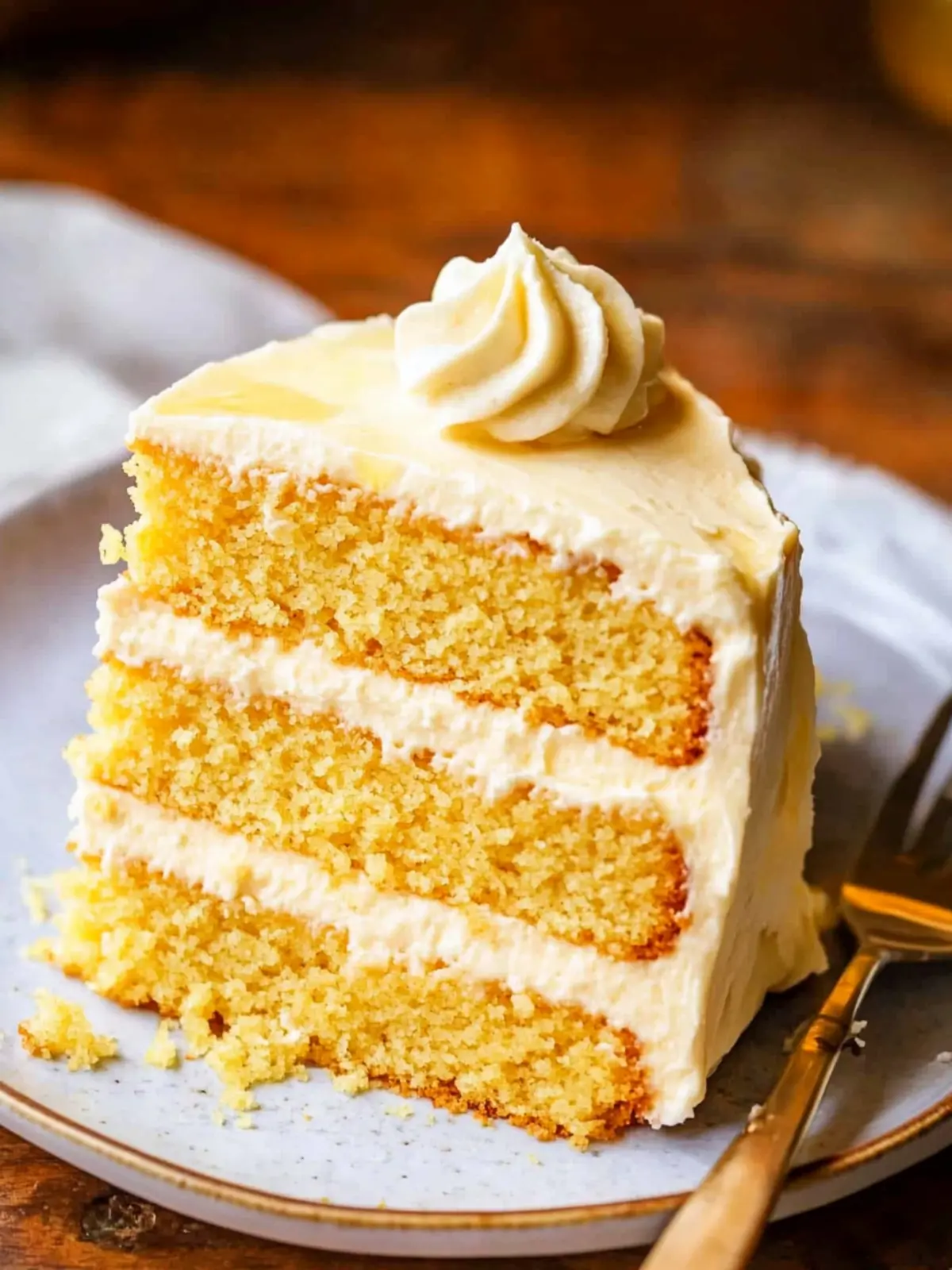 Irresistible Layered Cornbread Cake with Whipped Honey Butter Frosting 4 Layered Cornbread Cake with Whipped Honey Butter Frosting