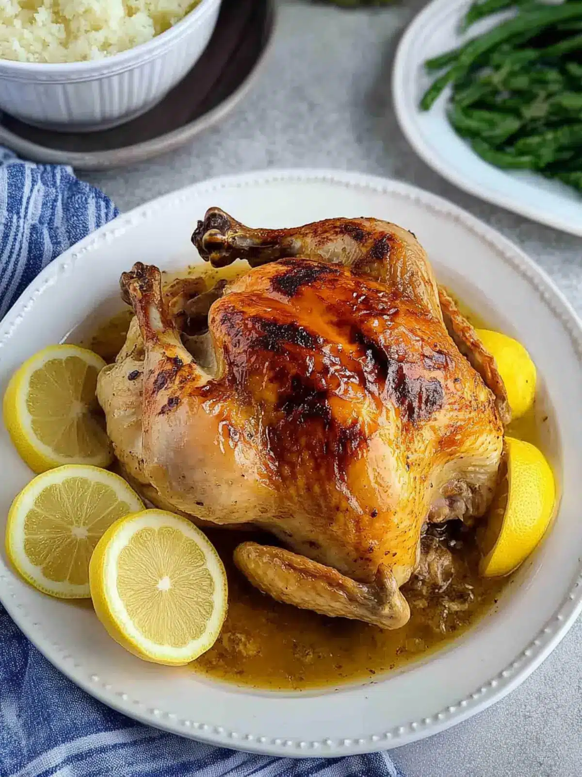 Lemon Garlic Butter Roast Chicken for a Cozy Family Dinner 5 Lemon Garlic Butter Roast Chicken