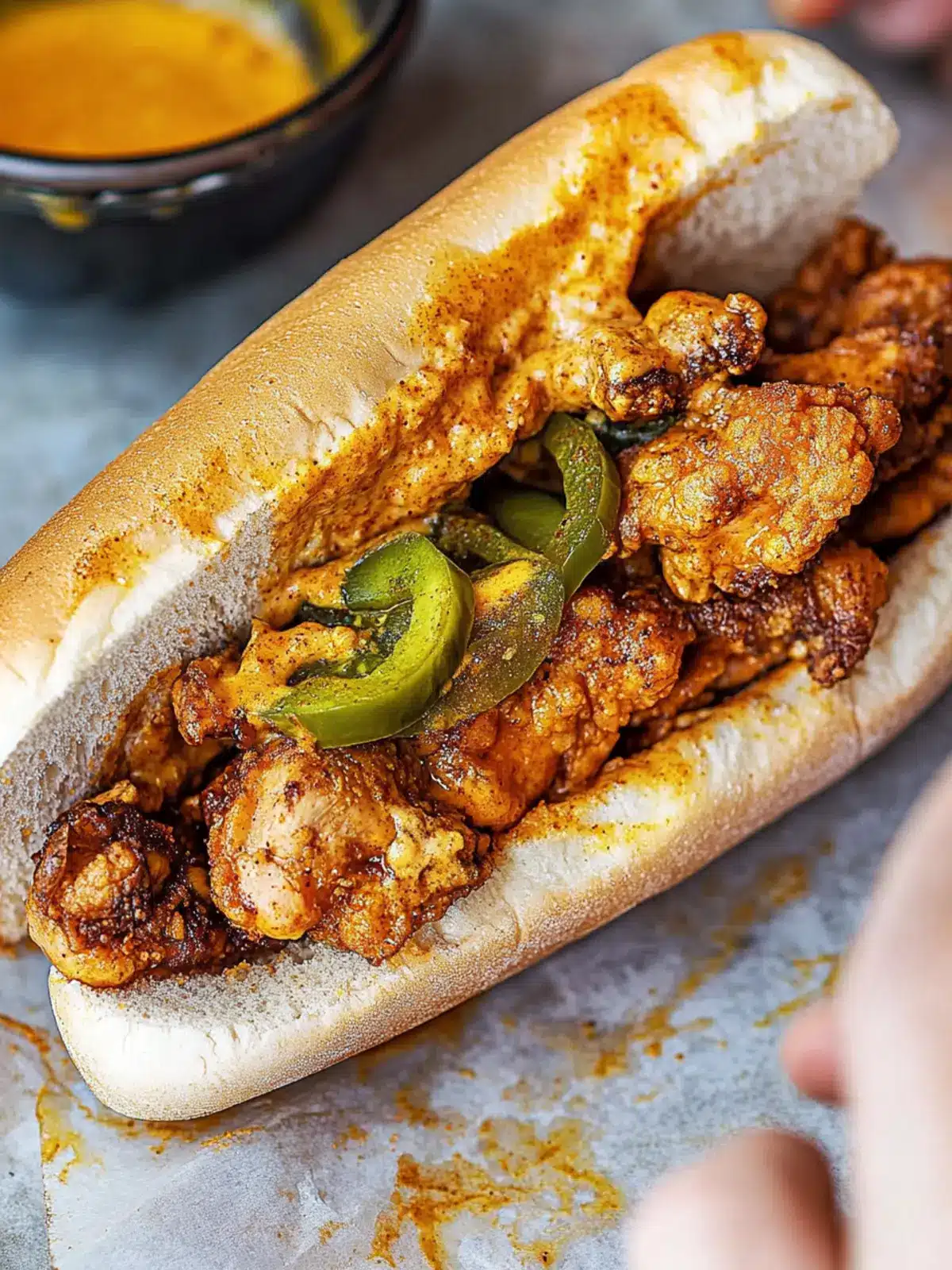 Nashville Hot Chicken Melt: Sizzling Comfort You Must Try! 5 Nashville Hot Chicken Melt