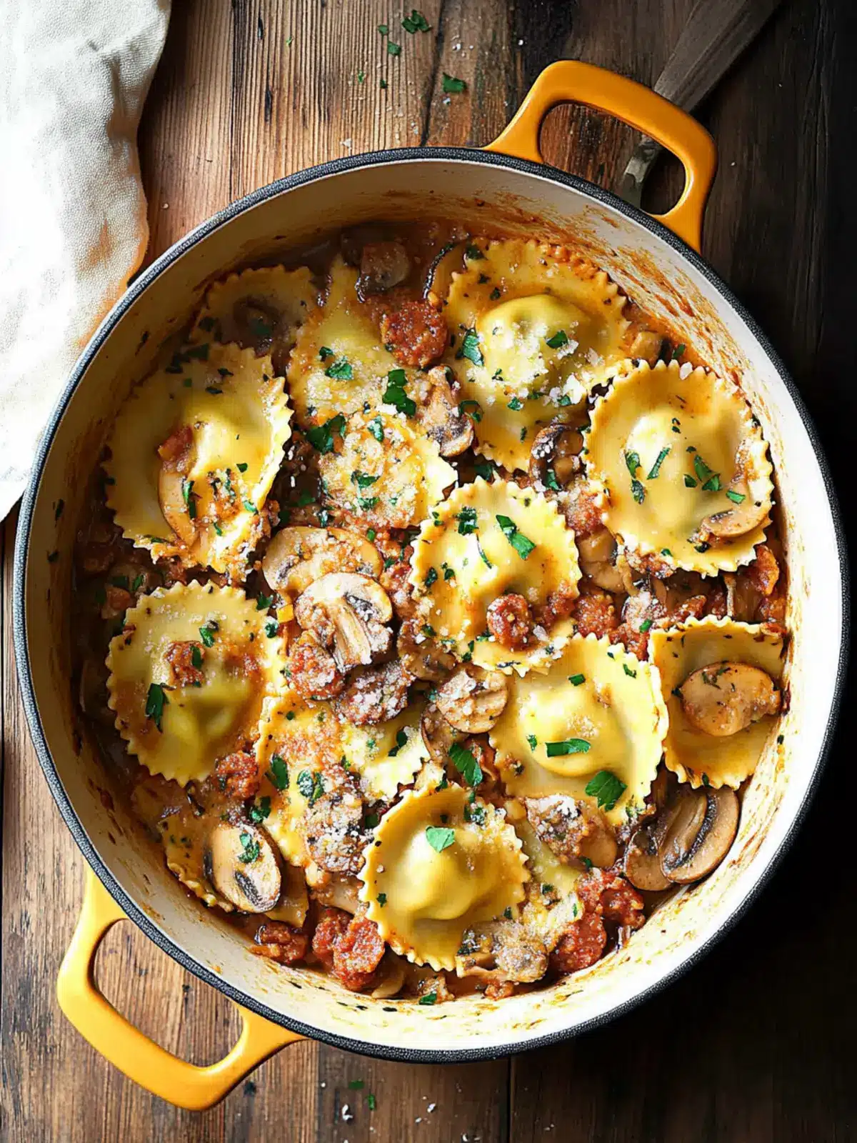 Irresistible Mushroom Chorizo Ravioli for Cozy Nights In 3 Mushroom Chorizo Ravioli