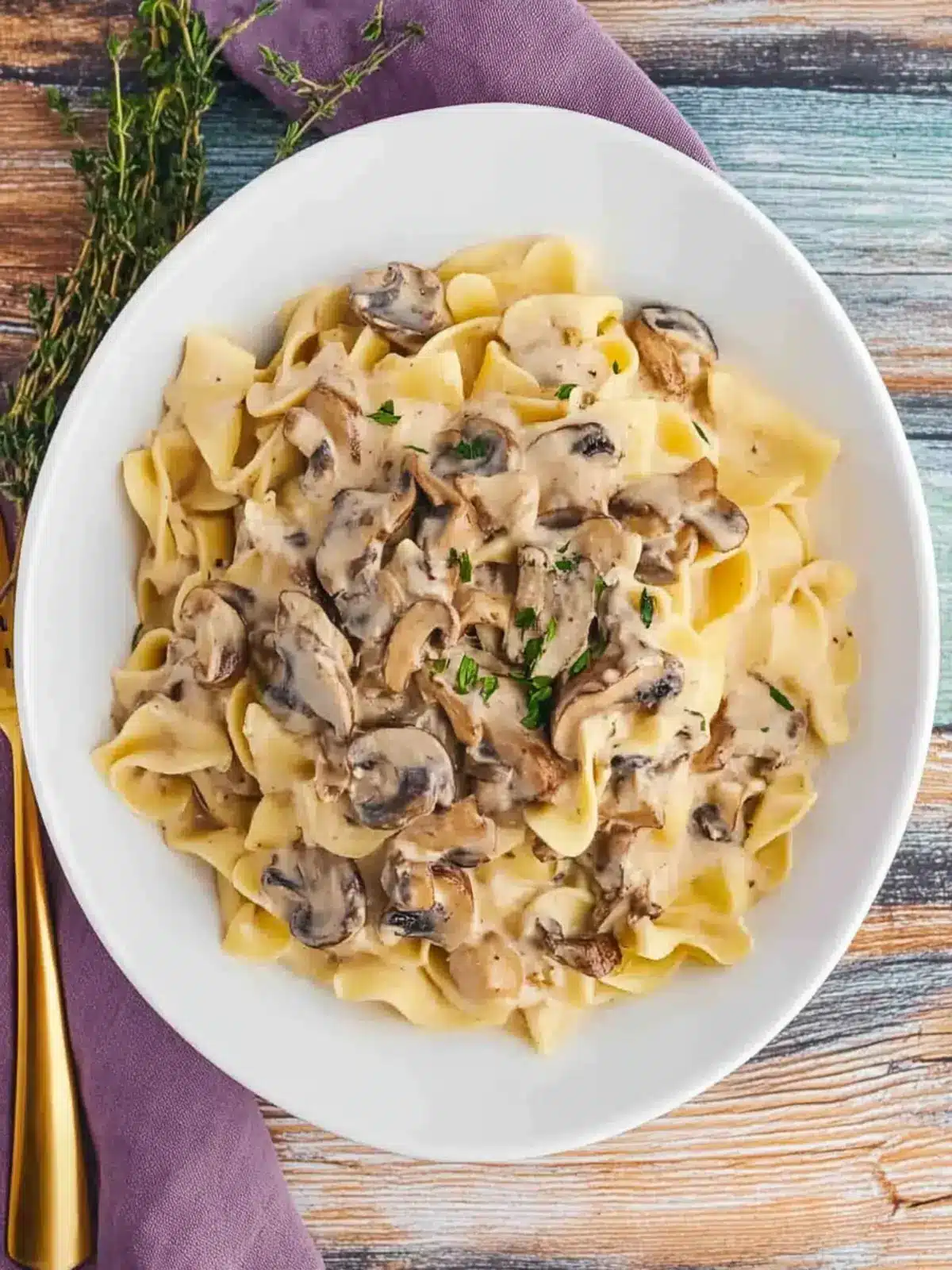 Savory Vegetarian Mushroom Stroganoff You'll Crave Again 5 Vegetarian Mushroom Stroganoff
