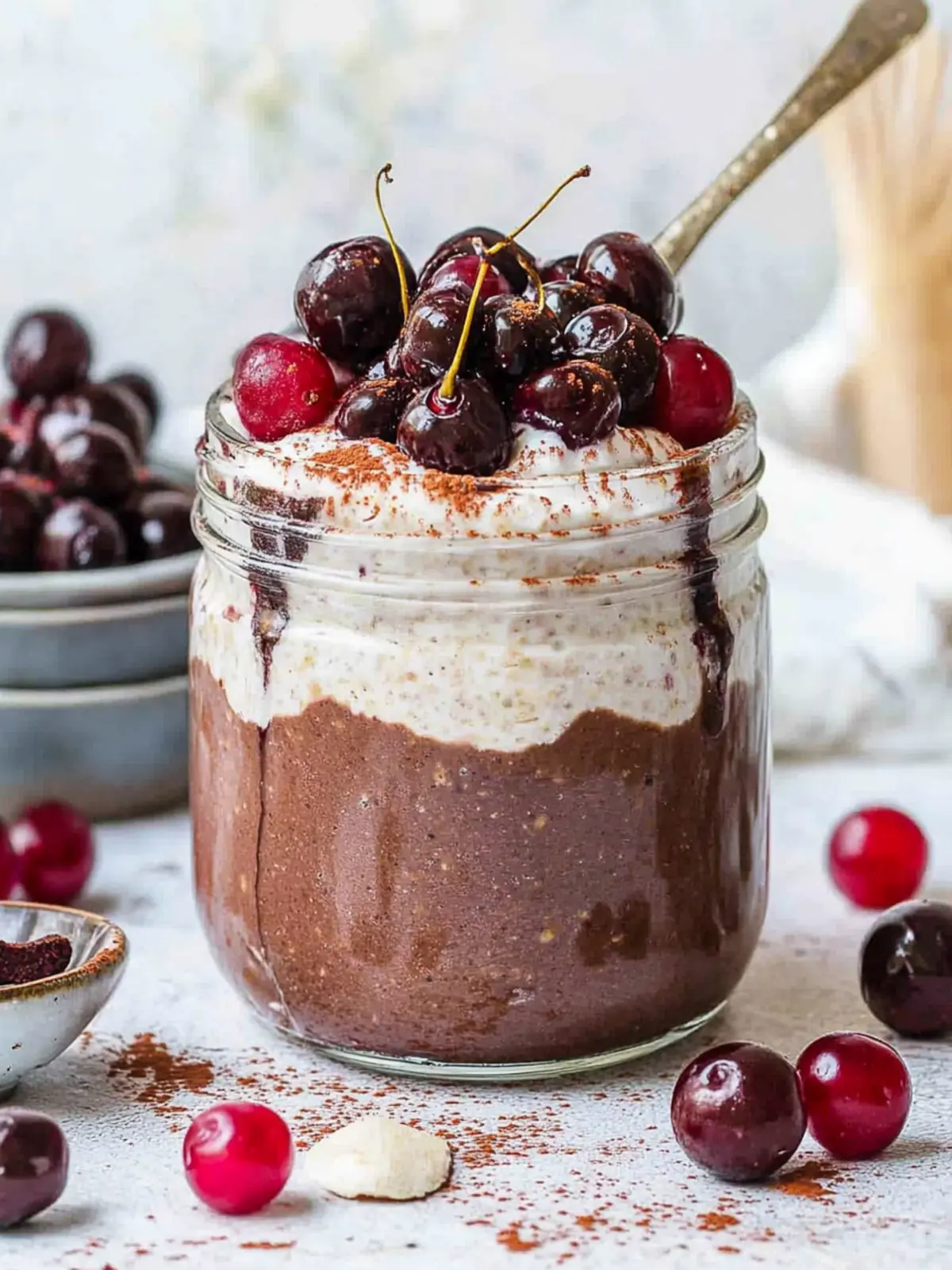 Black Forest Creamy Oats Vegan GF for a Dreamy Breakfast Delight 5 Black Forest Creamy Oats (Vegan GF)