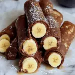 Delicious Chocolate Crepes With Banana for Sweet Moments 8 Chocolate Crepes With Banana