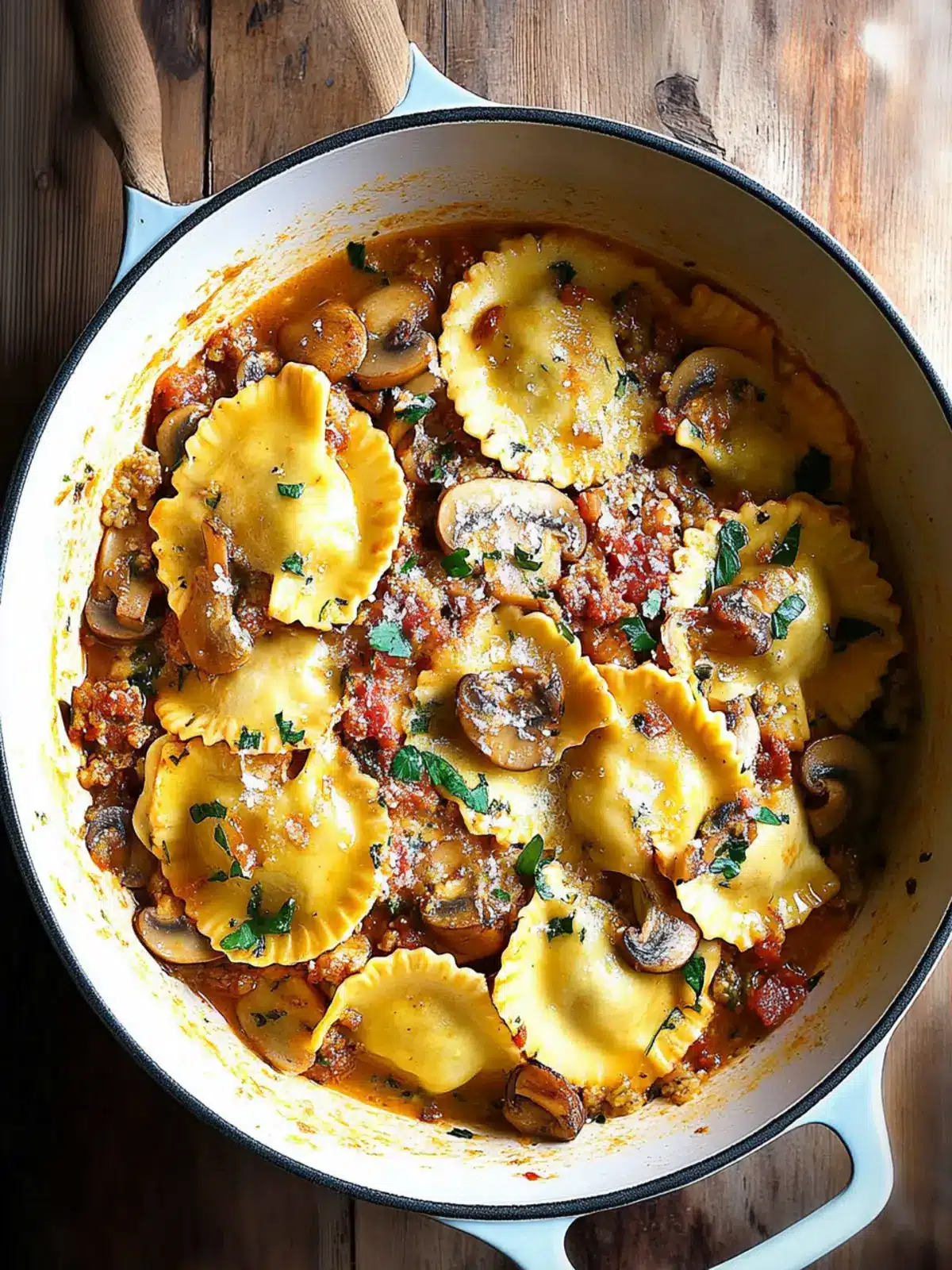 Irresistible Mushroom Chorizo Ravioli for Cozy Nights In 2 Mushroom Chorizo Ravioli