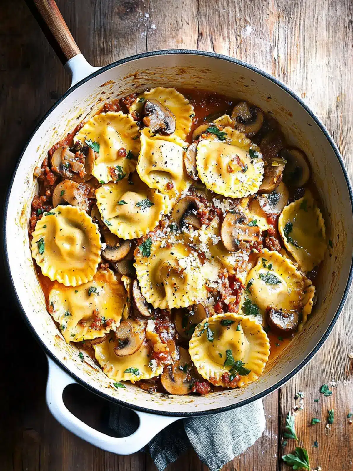 Irresistible Mushroom Chorizo Ravioli for Cozy Nights In 5 Mushroom Chorizo Ravioli