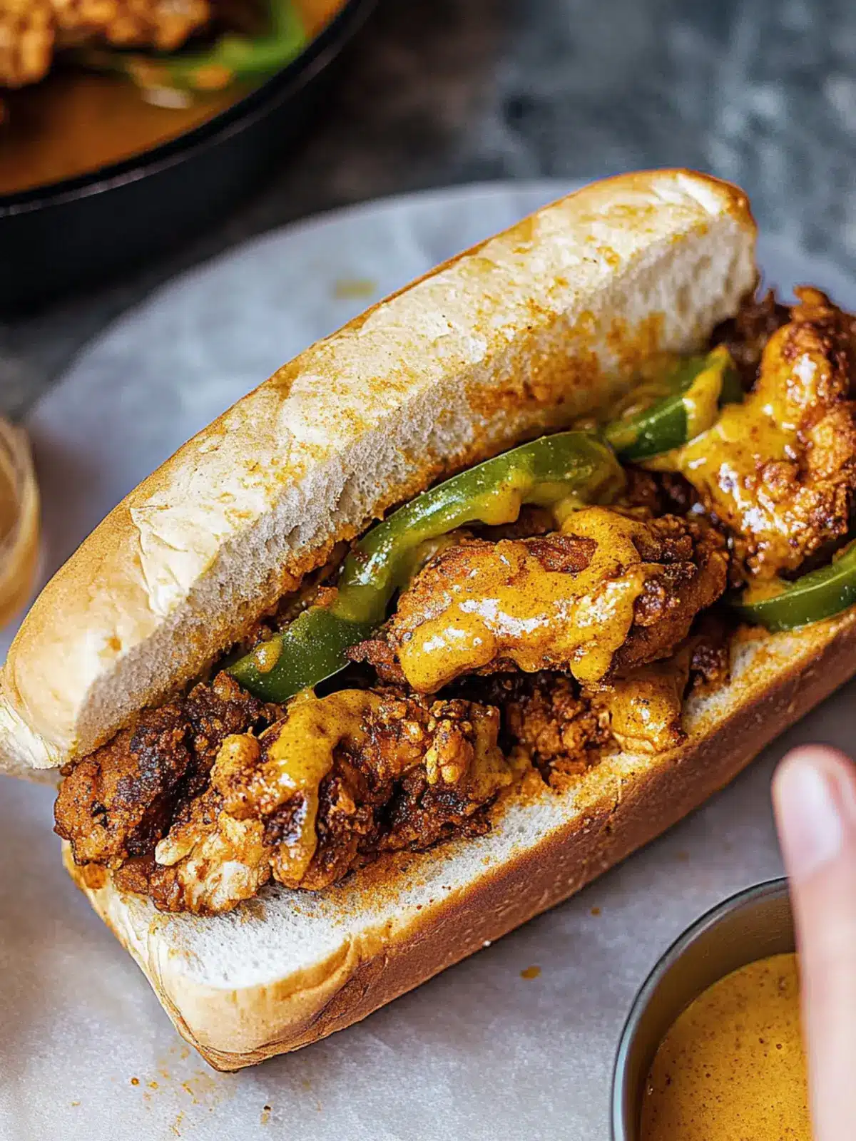 Nashville Hot Chicken Melt: Sizzling Comfort You Must Try! 4 Nashville Hot Chicken Melt