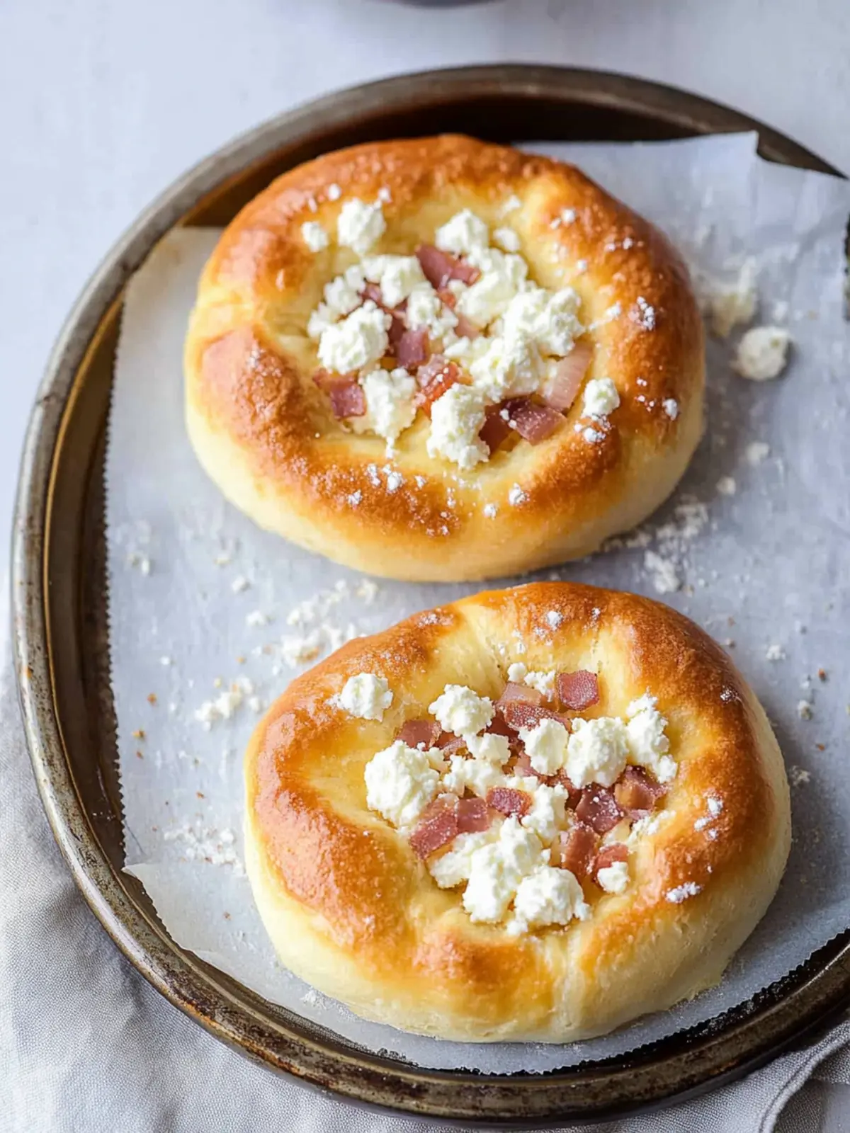 Savory Breakfast Brioche Buns with Custom Egg Toppings 4 Breakfast Brioche Buns