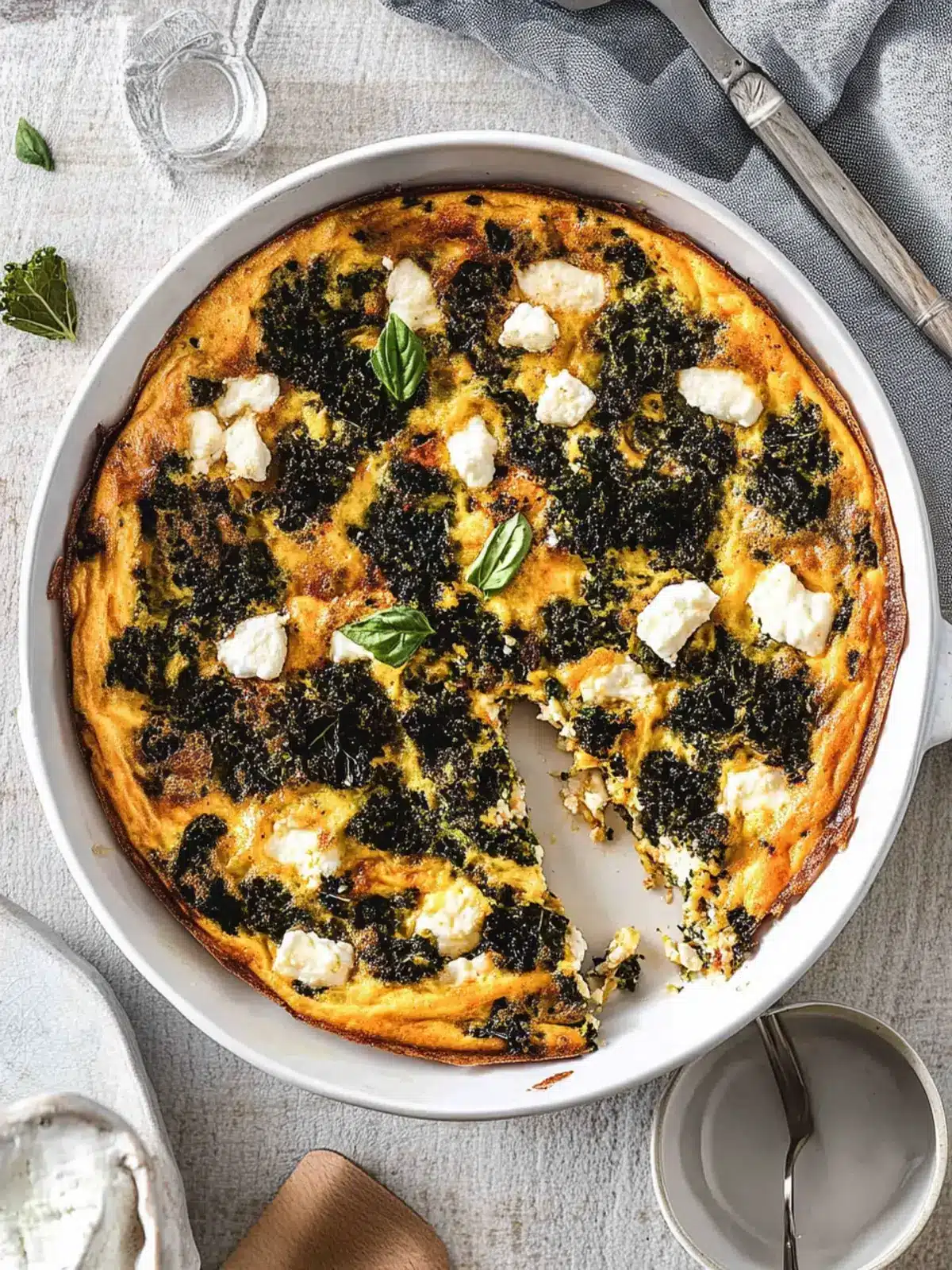 Savory Kale Frittata with Goat Cheese for Your Brunch Bliss 3 Kale Frittata with Goat Cheese