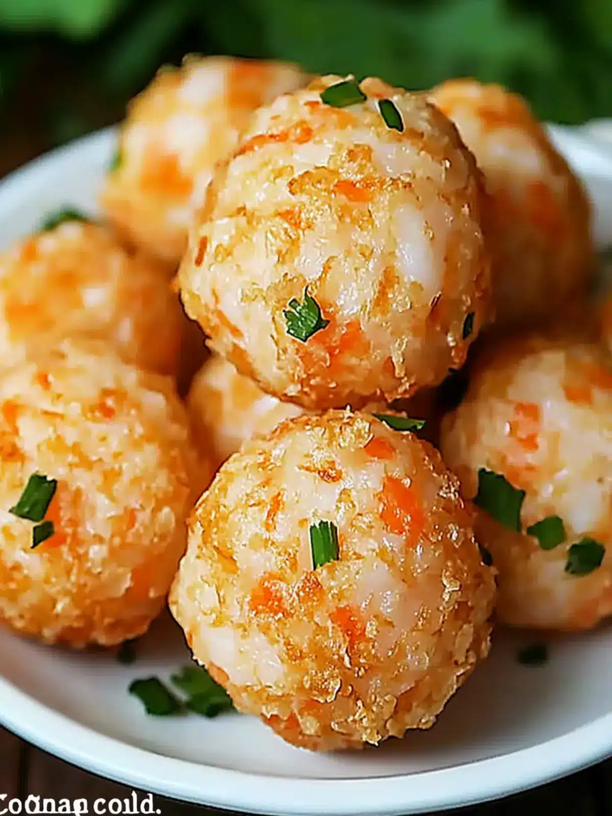 Crispy Shrimp Balls: Homemade Asian Delights to Impress! 2 Crispy Shrimp Balls