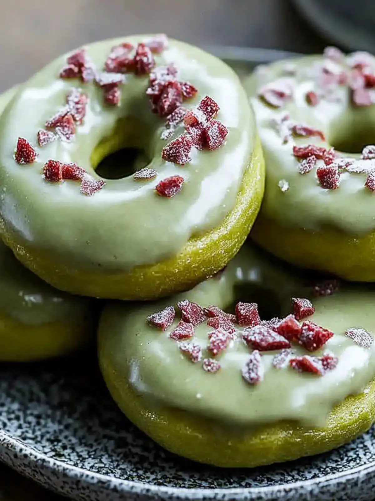 Easy Baked Green Donuts: A Delightfully Healthy Treat! 2 Easy Baked Green Donuts