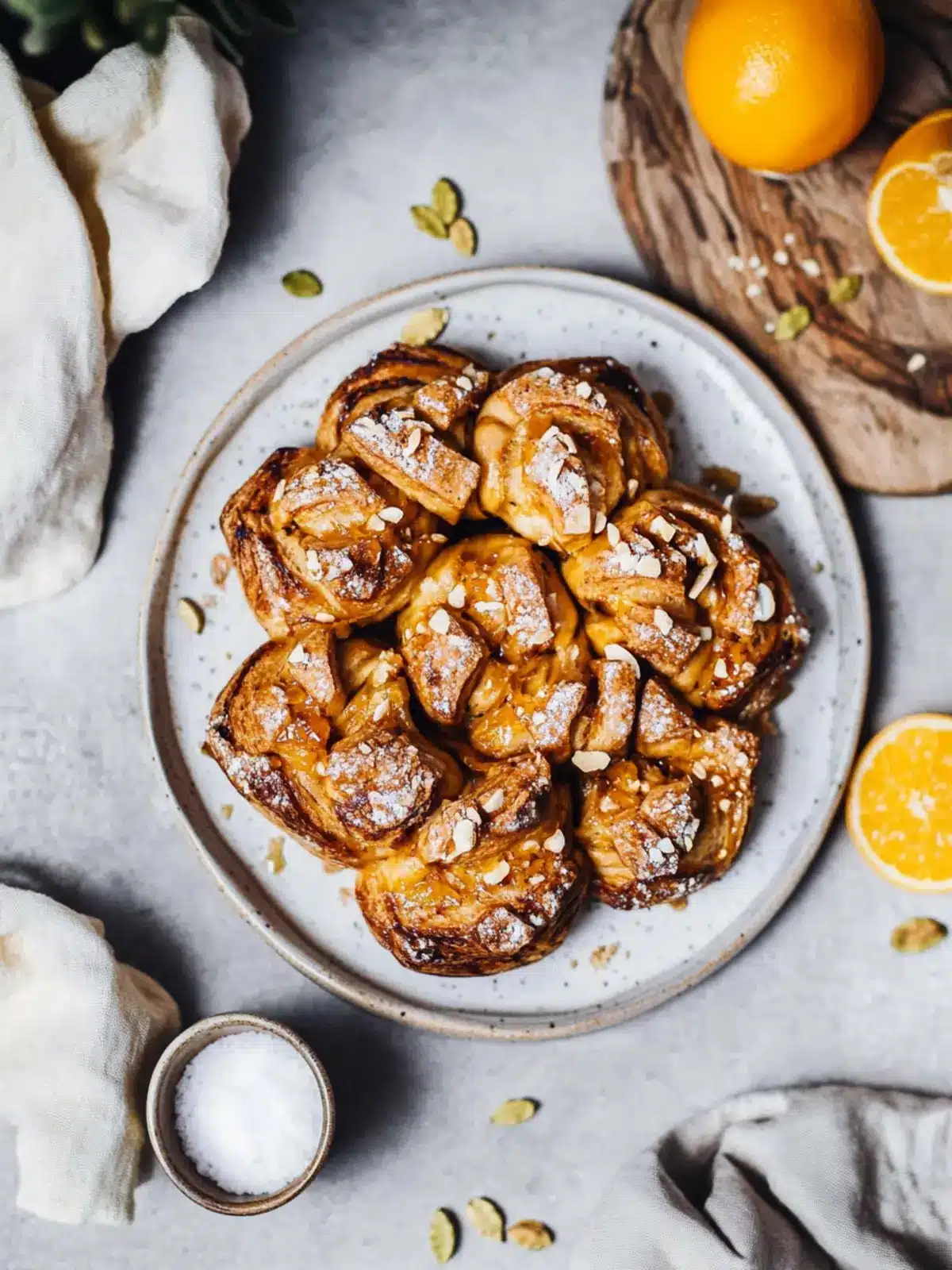 Heavenly Vegan Orange Cardamom Buns You’ll Love to Bake 4 Vegan Orange Cardamom Buns