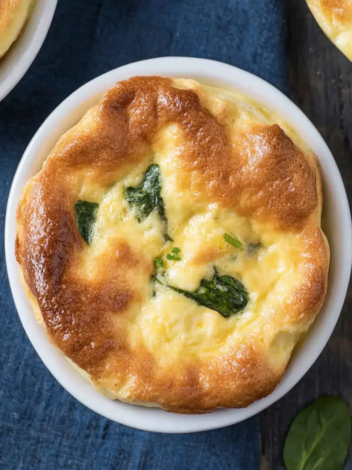 Spinach and Cheese Egg Soufflé for a Delicious Weekend Brunch 2 Spinach and Cheese Egg Soufflé