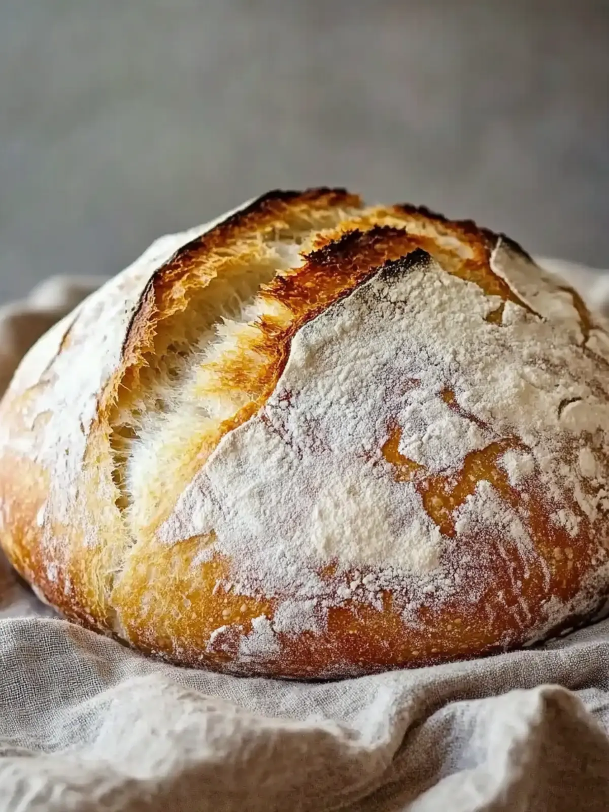 No Knead Gluten Free Bread