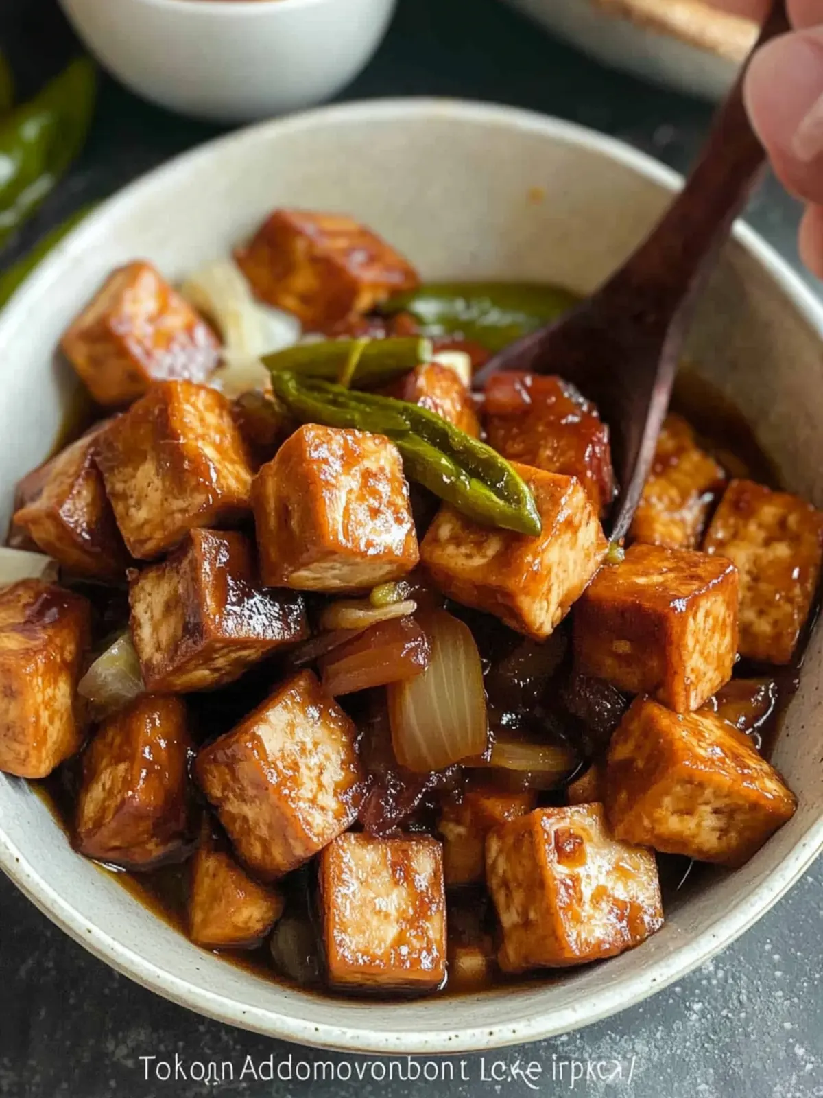 Mouthwatering Tofu Adobo - A Vegan Filipino Delight 3 Tofu Adobo (Filipino Adobong Tokwa)