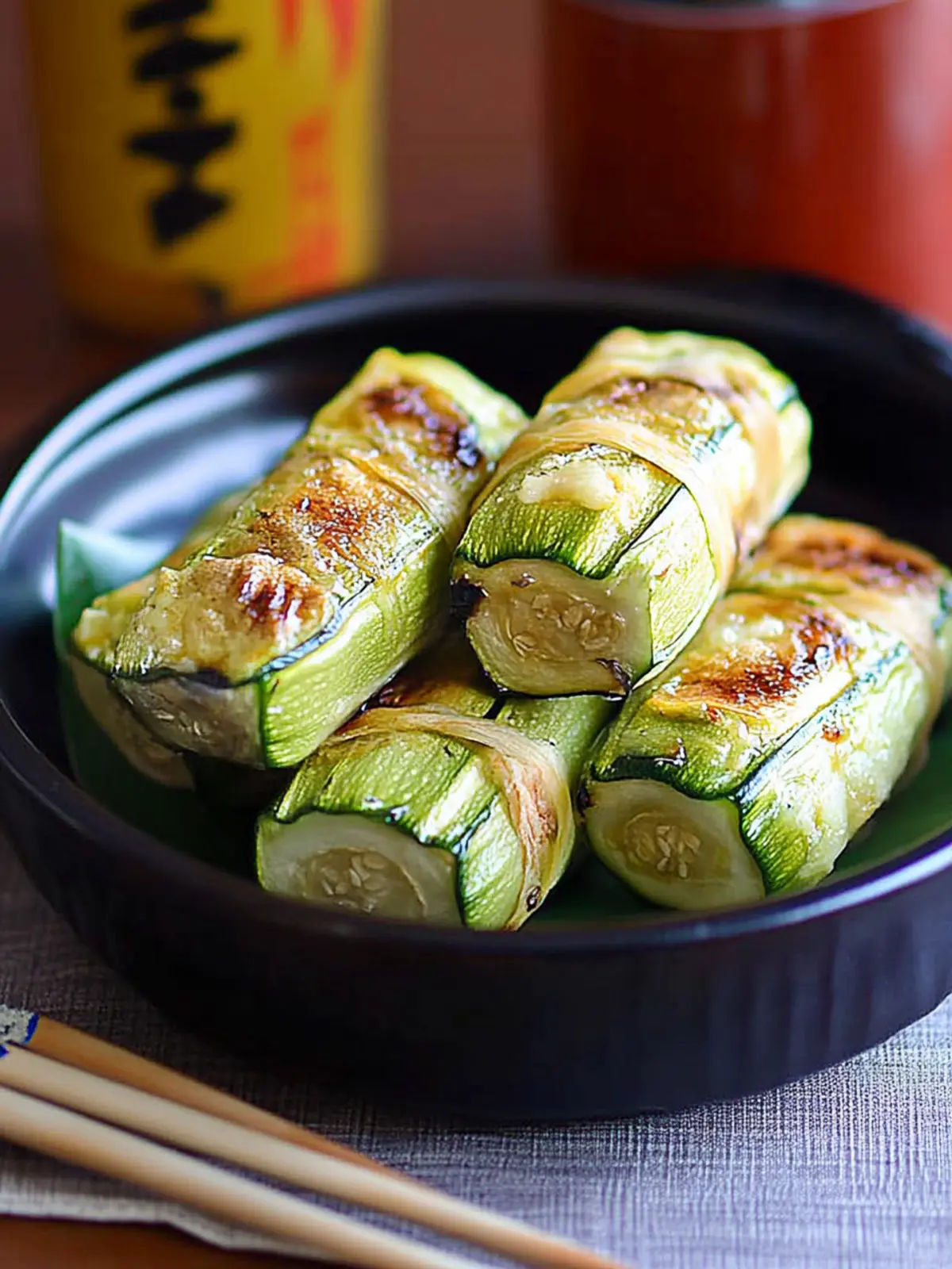Japanese Zucchini Dumplings: Healthy Low-Carb Gyoza Delight 2 Japanese Zucchini